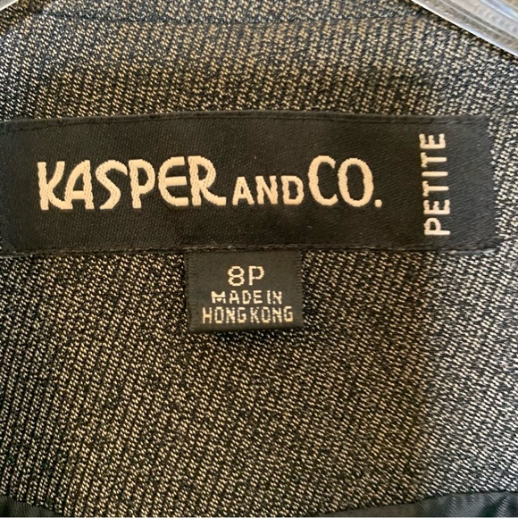 Dark Grey KASPER Pant Suit - Picture 9 of 9